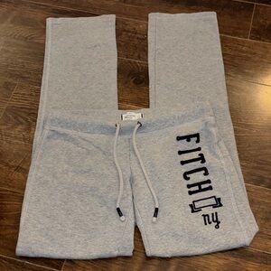 Abercrombie & Fitch Heather Gray Sweatpants